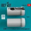 RESKIT RSU48-0594 JASDF F-1 / T-2 exhaust nozzles for Hasegawa kit (3D Printed) (1/48)
